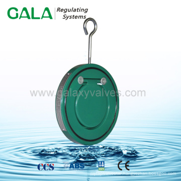 API wafer type single disc one way water swing check valves